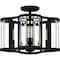 Quoizel Semi-Flush Mount Semi Flush 4 Lights Matte Black QSF6193MBK - alternate 4
